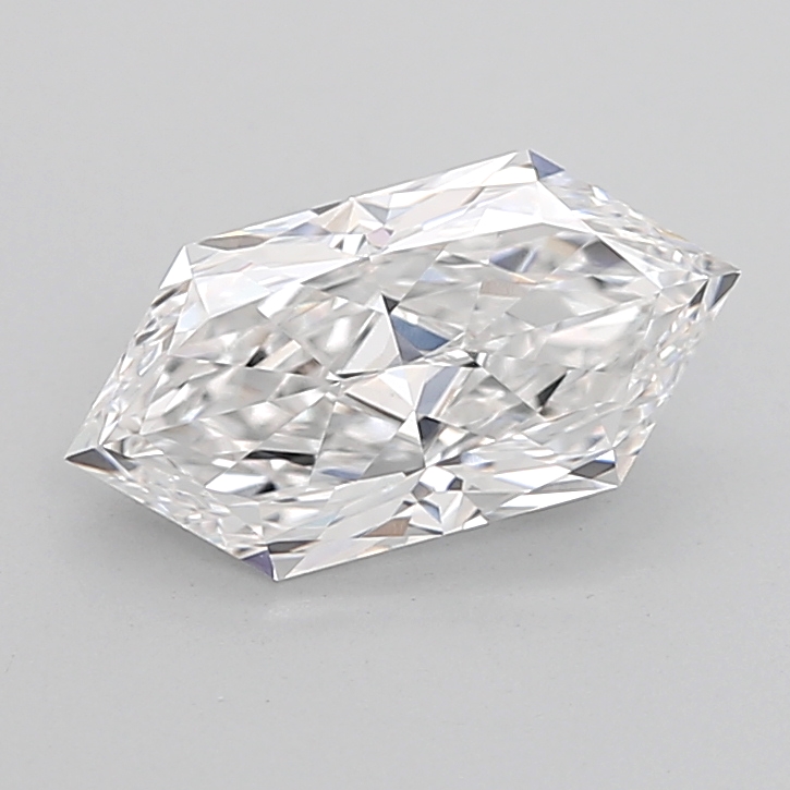 2.16 carat Hexagon Brilliant lab grown diamond, D VVS2, IGI certified