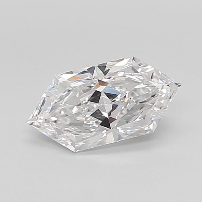 2.34 carat Hexagon Brilliant lab grown diamond, D VVS2, IGI certified