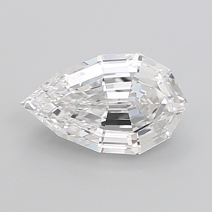 Pear Step Cut 2.85ct D VS1 IGI