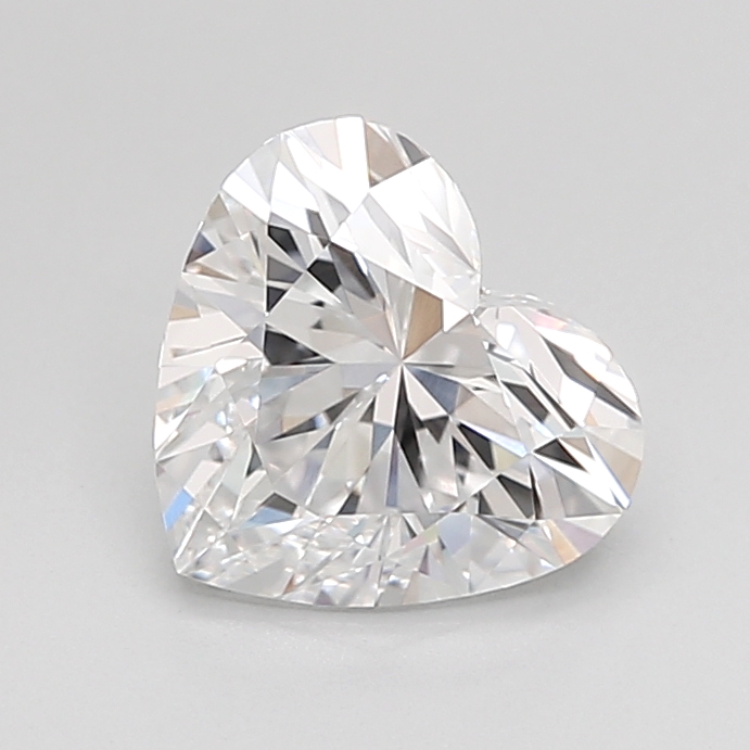 1.58 carat Heart lab grown diamond, D VVS2, IGI certified