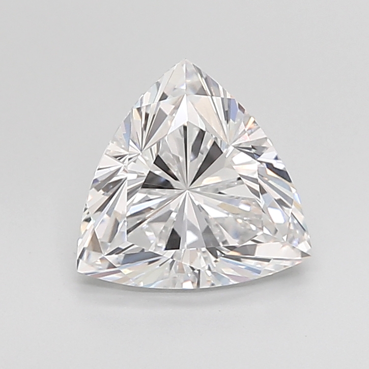 2.12 carat Trillion lab grown diamond, D VVS2, IGI certified