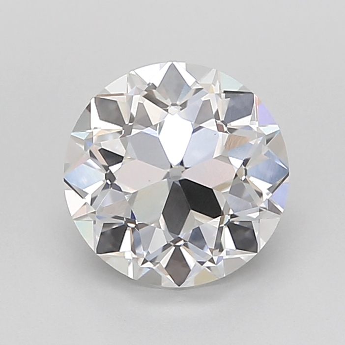 2.06 carat Euro Cut lab grown diamond, D VVS2, IGI certified