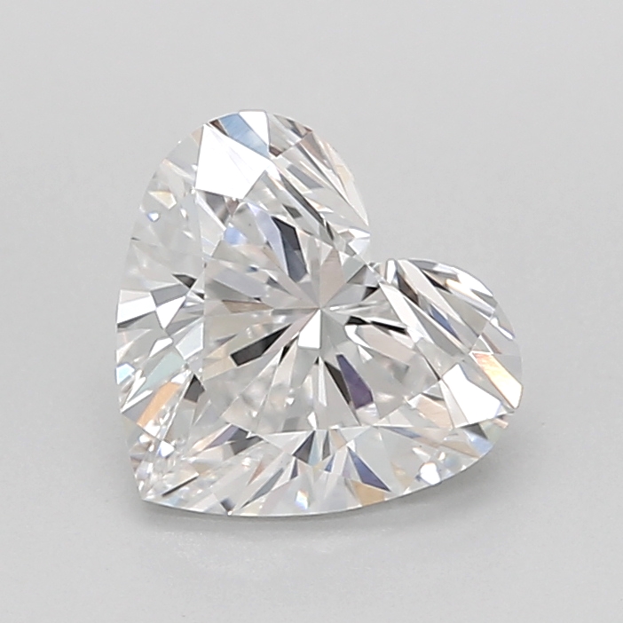 1.59 carat Heart lab grown diamond, D VVS2, IGI certified