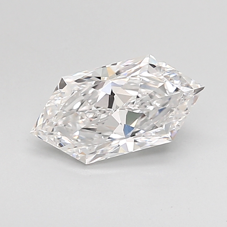 1.17 carat Hexagon Brilliant lab grown diamond, D VVS2, IGI certified