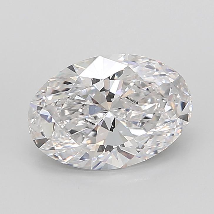 4.58 Ct Oval Lab-Grown Diamond