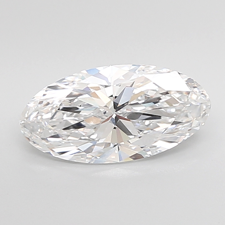 3.20 carat Moval lab grown diamond, D VVS2, IGI certified