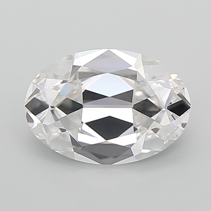 2.09 carat Old Mine Oval lab grown diamond, E VVS2, IGI certified