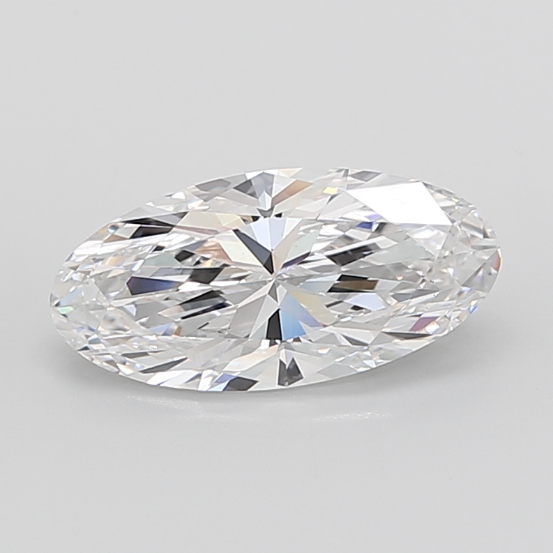 6.04 carat Moval lab grown diamond, D VS1, IGI certified