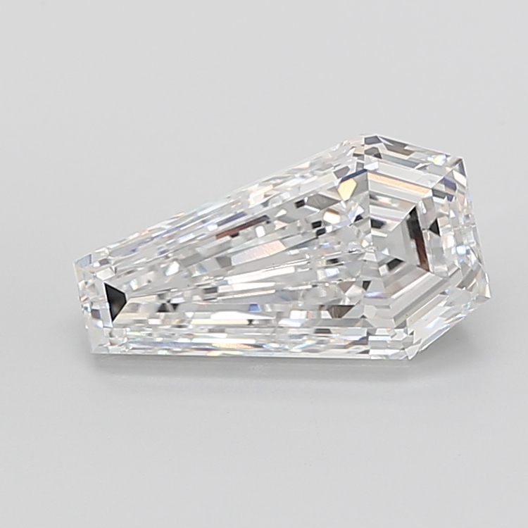 6.16 carat Coffin lab grown diamond, E VVS2, IGI certified