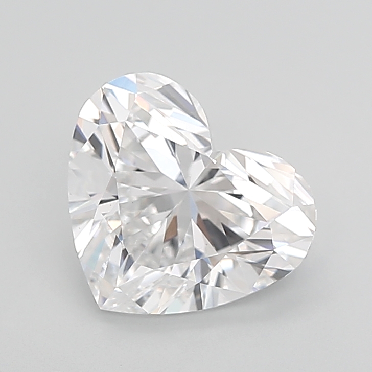 4.02 carat Heart lab grown diamond, D VVS2, IGI certified