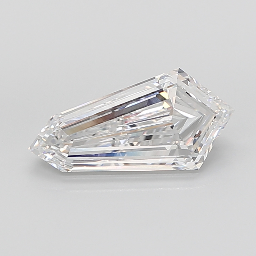 7.53 carat Shield lab grown diamond, E VS1, IGI certified