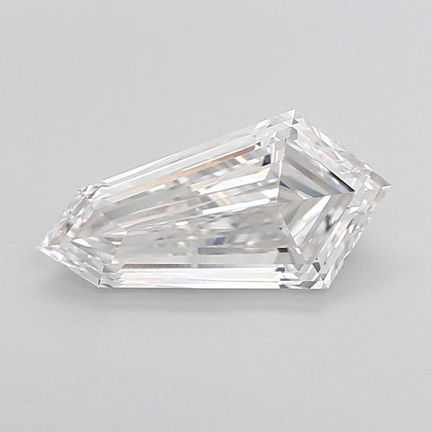 5.15 carat Shield lab grown diamond, E VS1, IGI certified