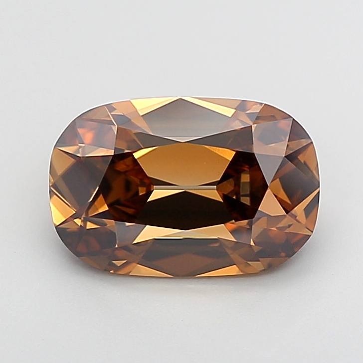 3.60 carat Fancy Brown Old Miner lab grown diamond, VS1, IGI certified
