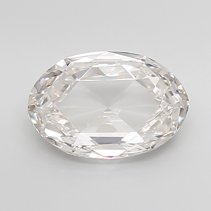 3.10 carat Rose Round lab grown diamond, H VVS2, IGI certified