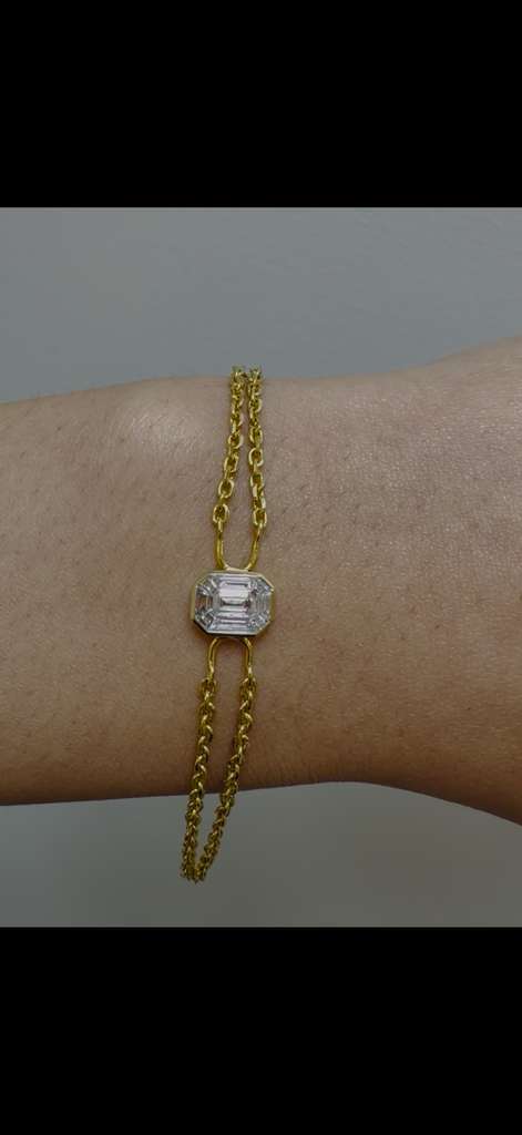 Fashion Bracelet, 18K Yellow Gold, stock 1188764