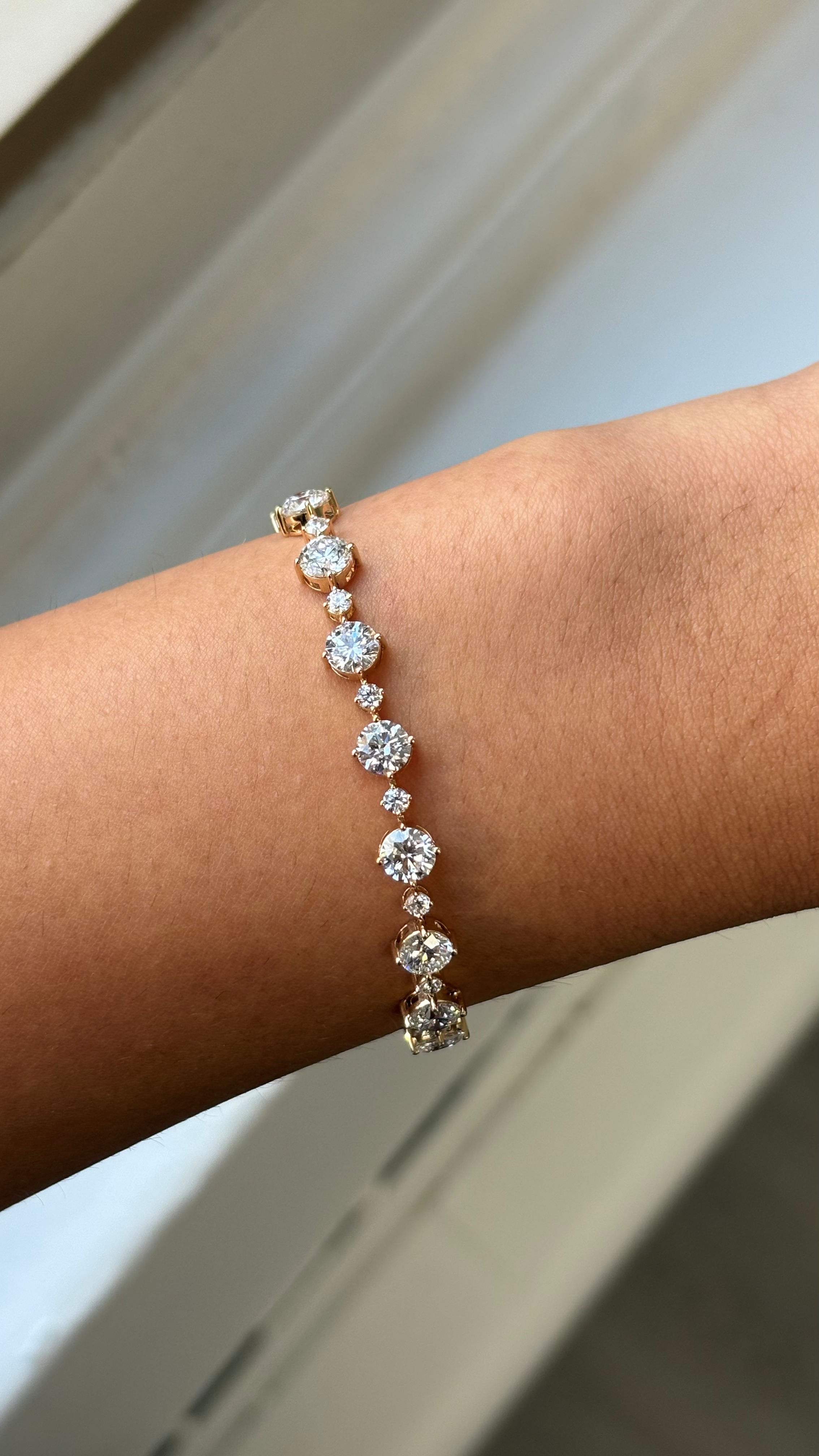 Fashion Bracelet, 14K Yellow Gold, stock GD-2442