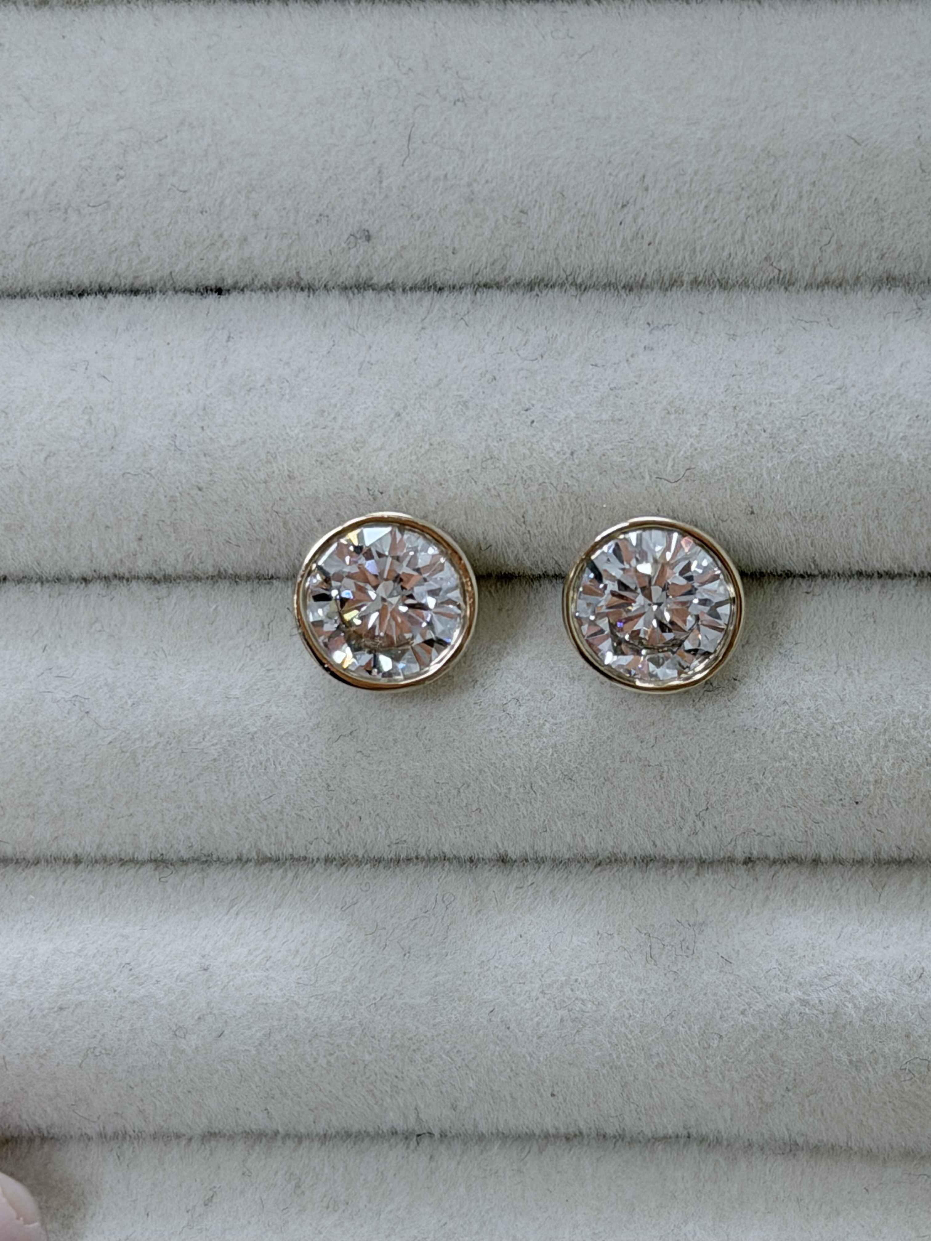Stud Earrings, 14K Yellow Gold, stock 1108469