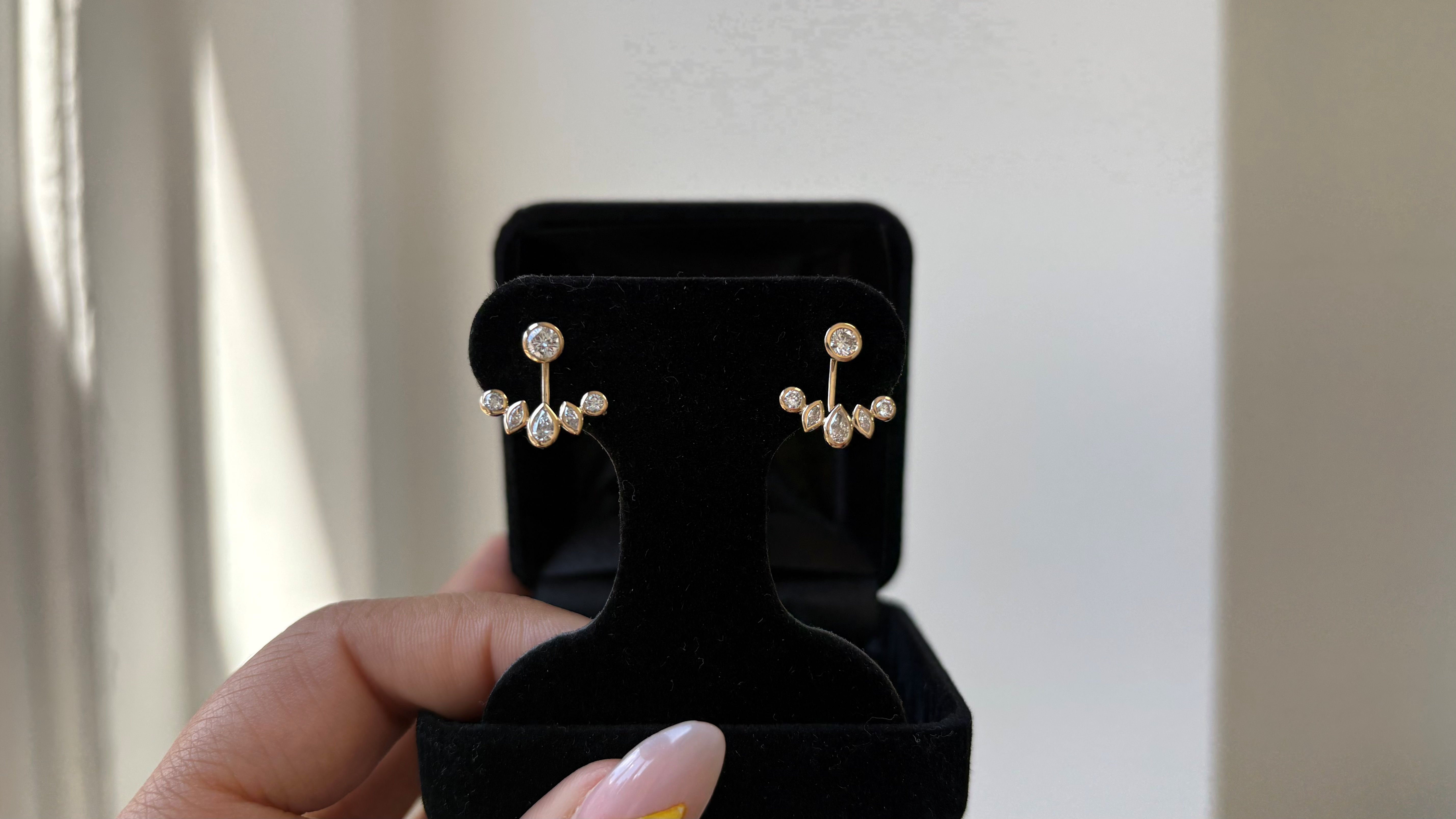Fashion Earrings, 14K Yellow Gold, stock 1811565