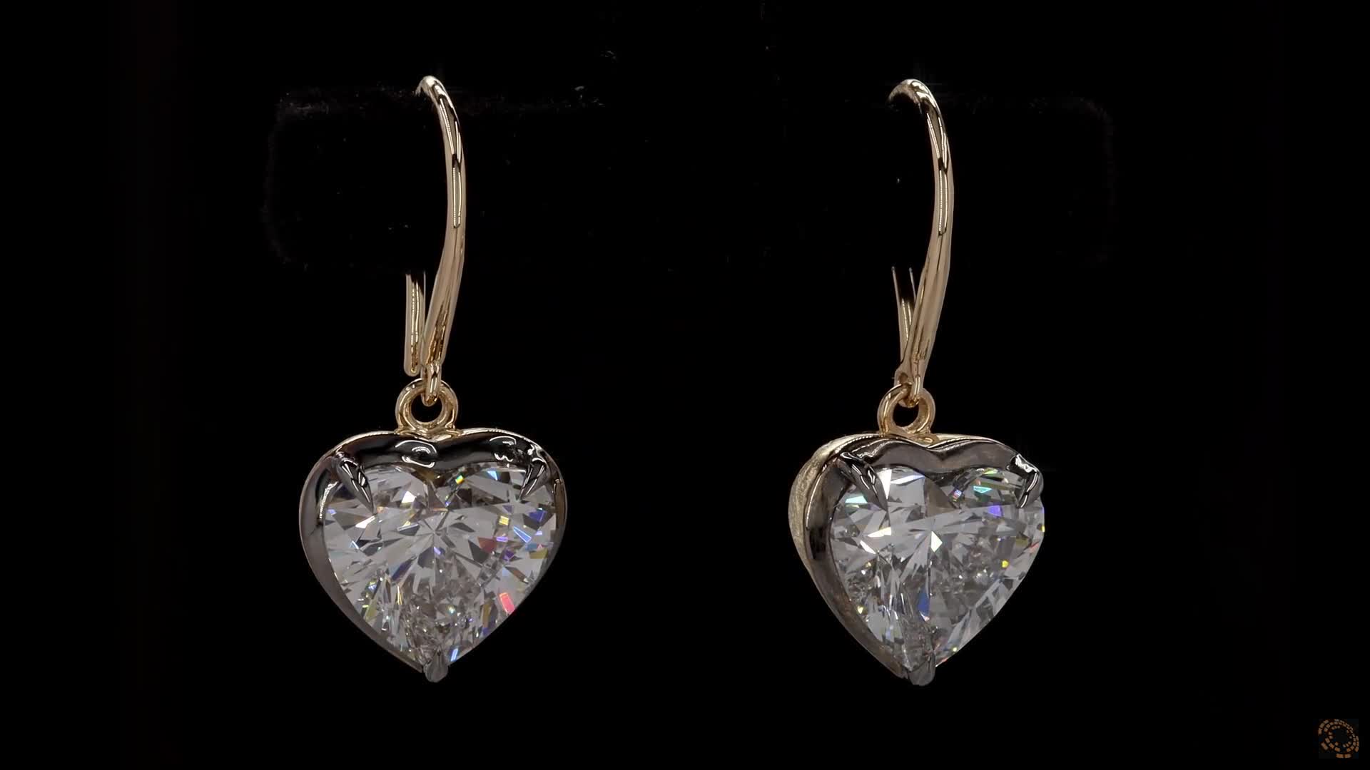 Drop Earrings, 14K Yellow Gold, stock 1571523