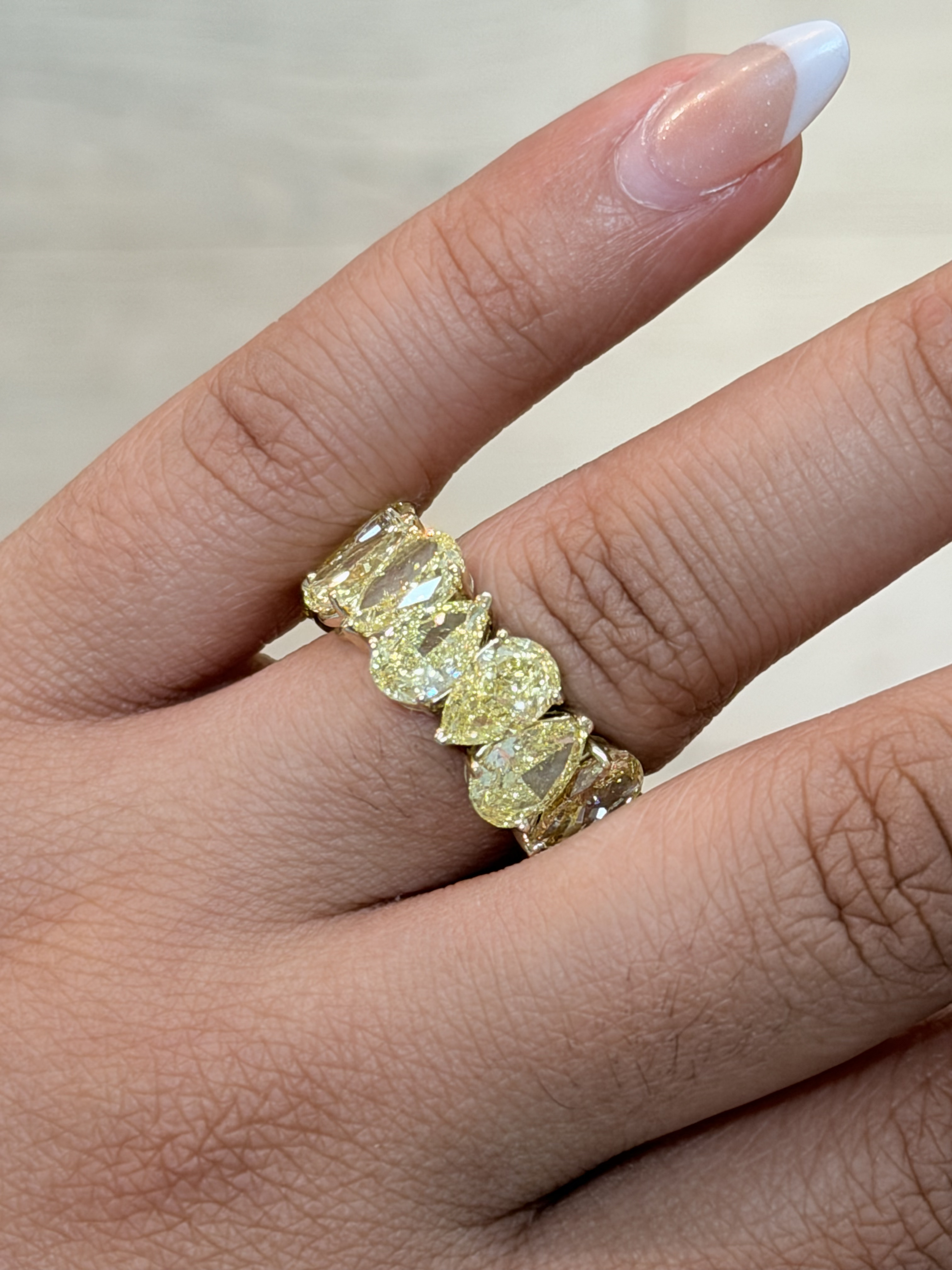 Eternity Band, 14K Yellow Gold, stock WB00242