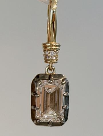 Solitaire Pendant, 14K Yellow Gold, stock 1107927