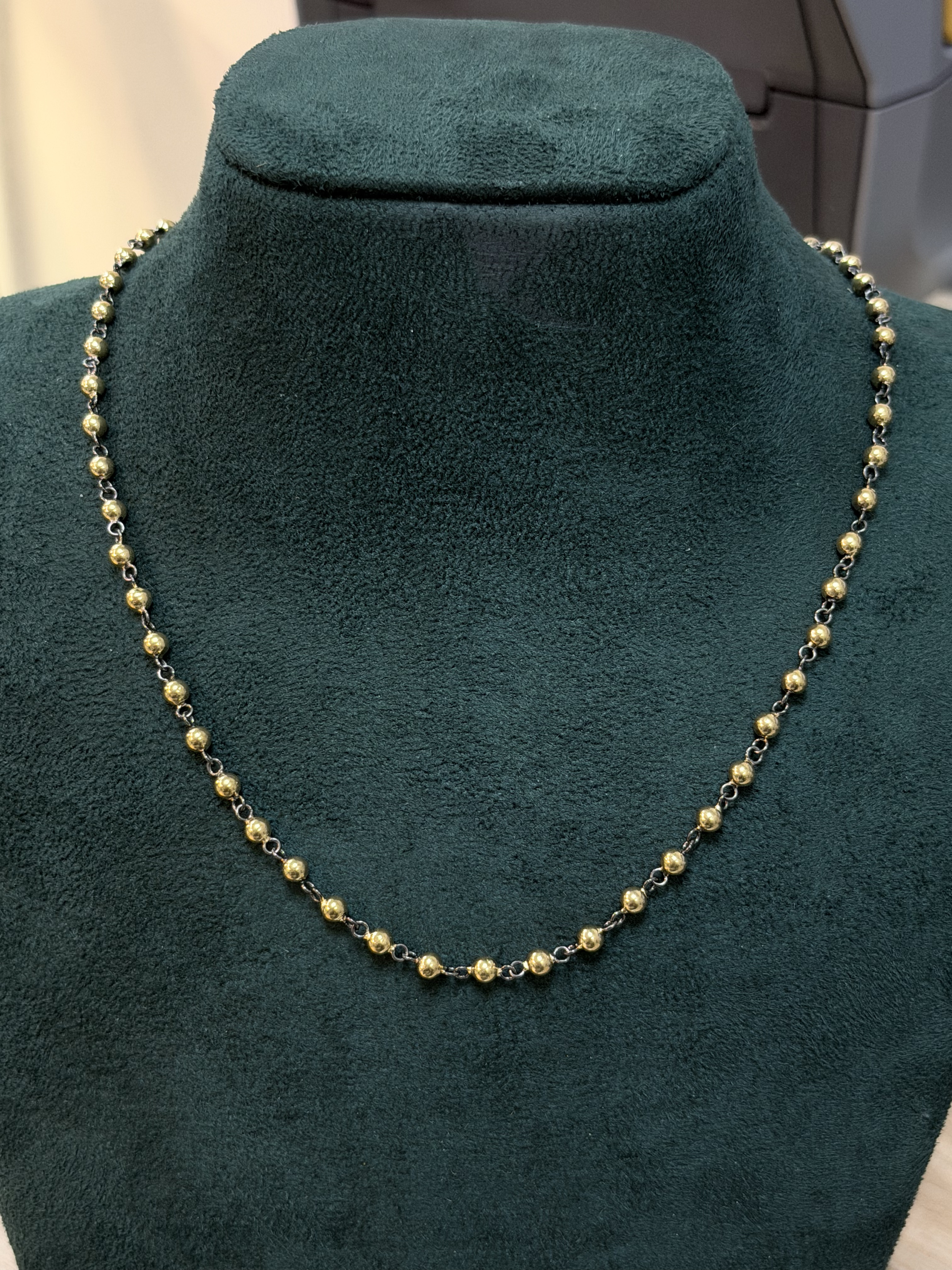 Chain Necklace, 14K Yellow Gold, stock 1736738