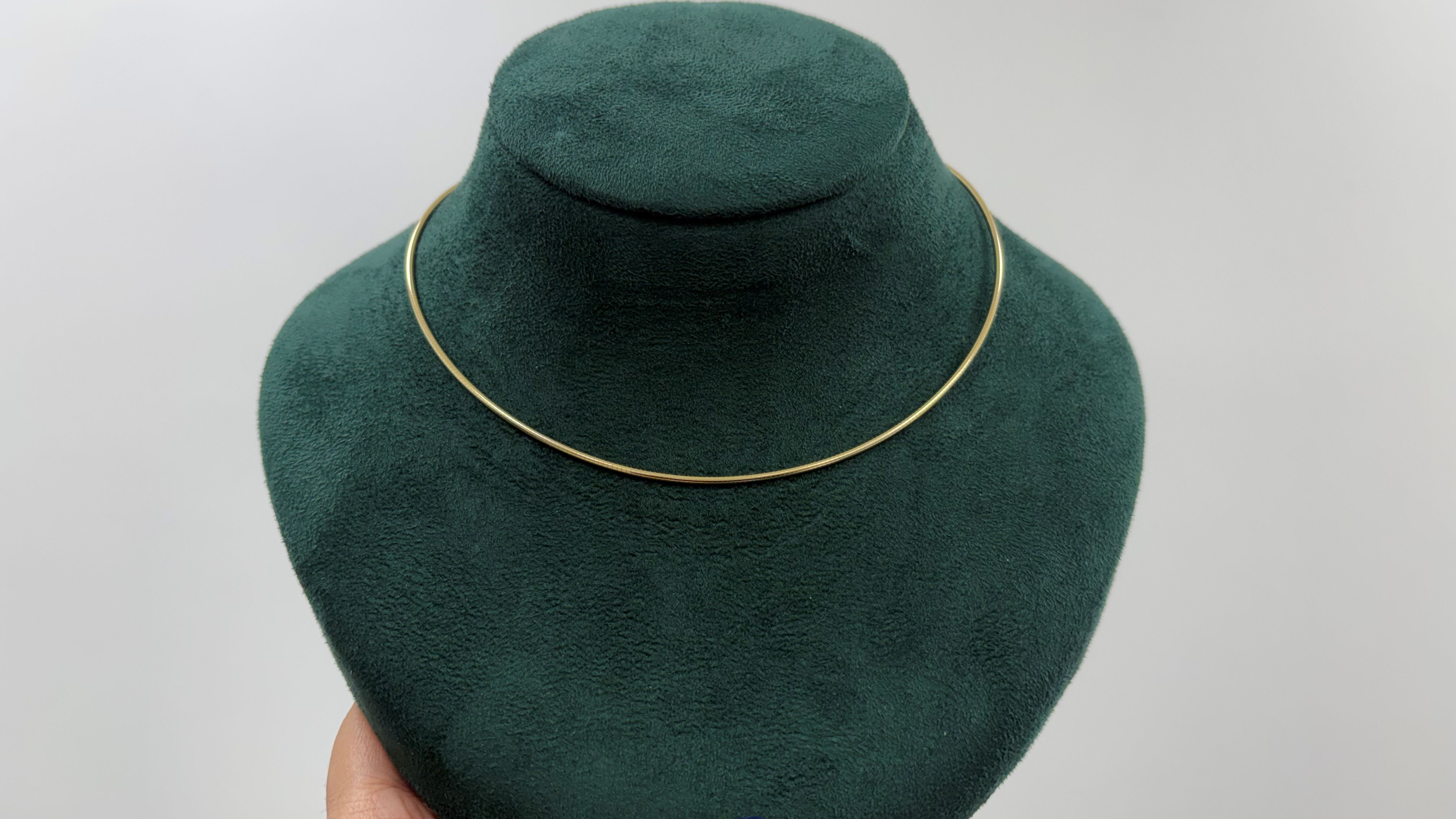 Chain Necklace, 14K Yellow Gold, stock CH00003