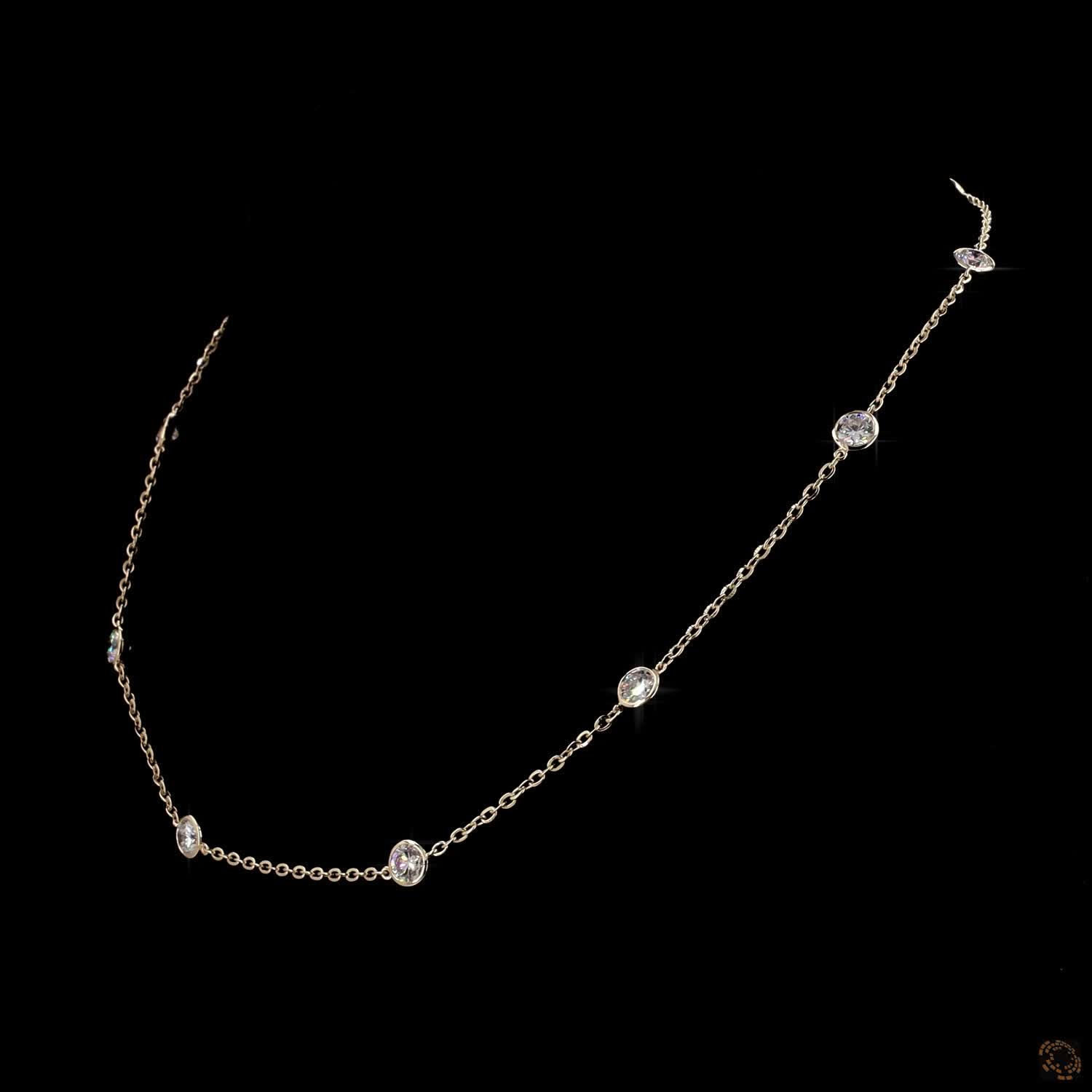 Link Necklace, 14K Yellow Gold, stock 1806900