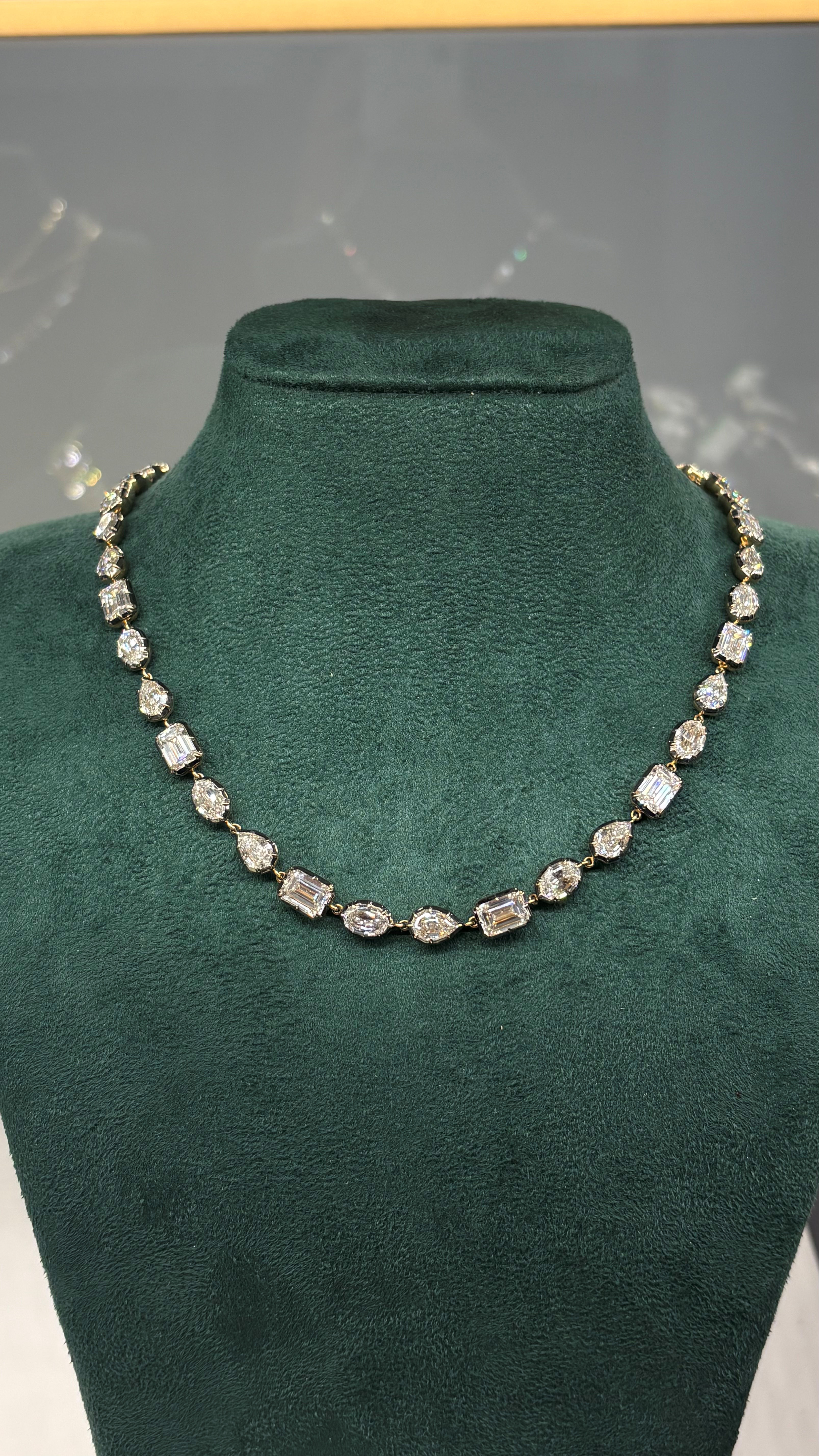 Fashion Necklace, 14K Yellow Gold, stock NECK00130