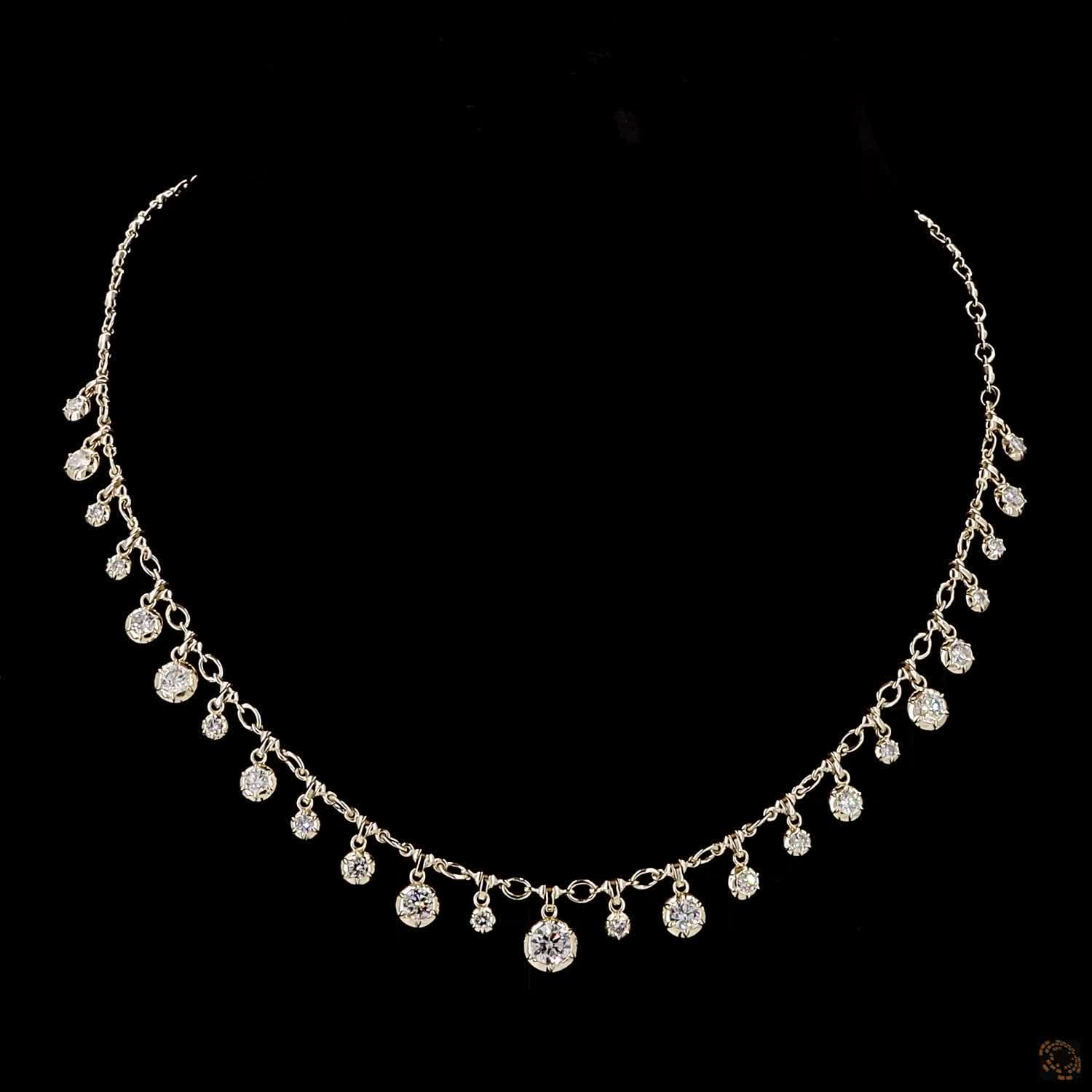 Link Necklace, 14K Yellow Gold, stock 1842453