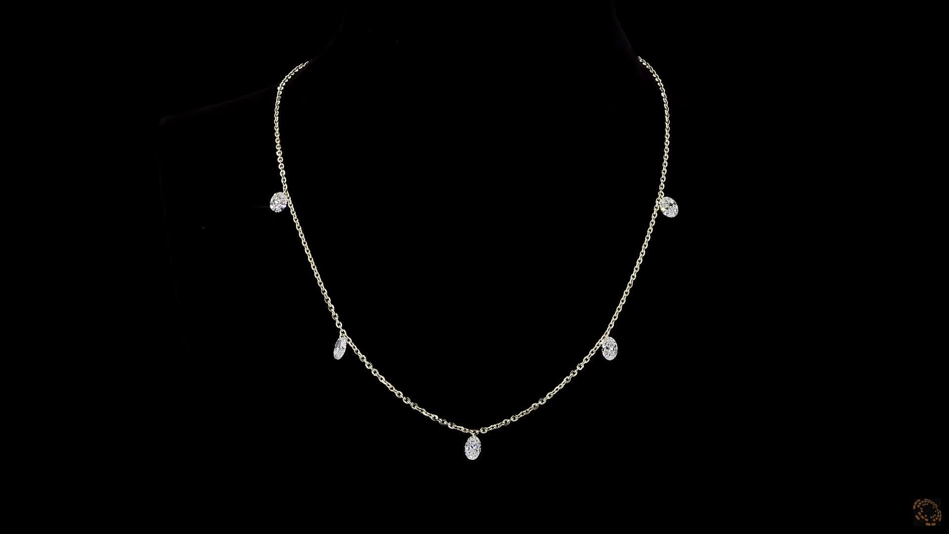 Fashion Necklace, 14K Yellow Gold, stock GD-2340