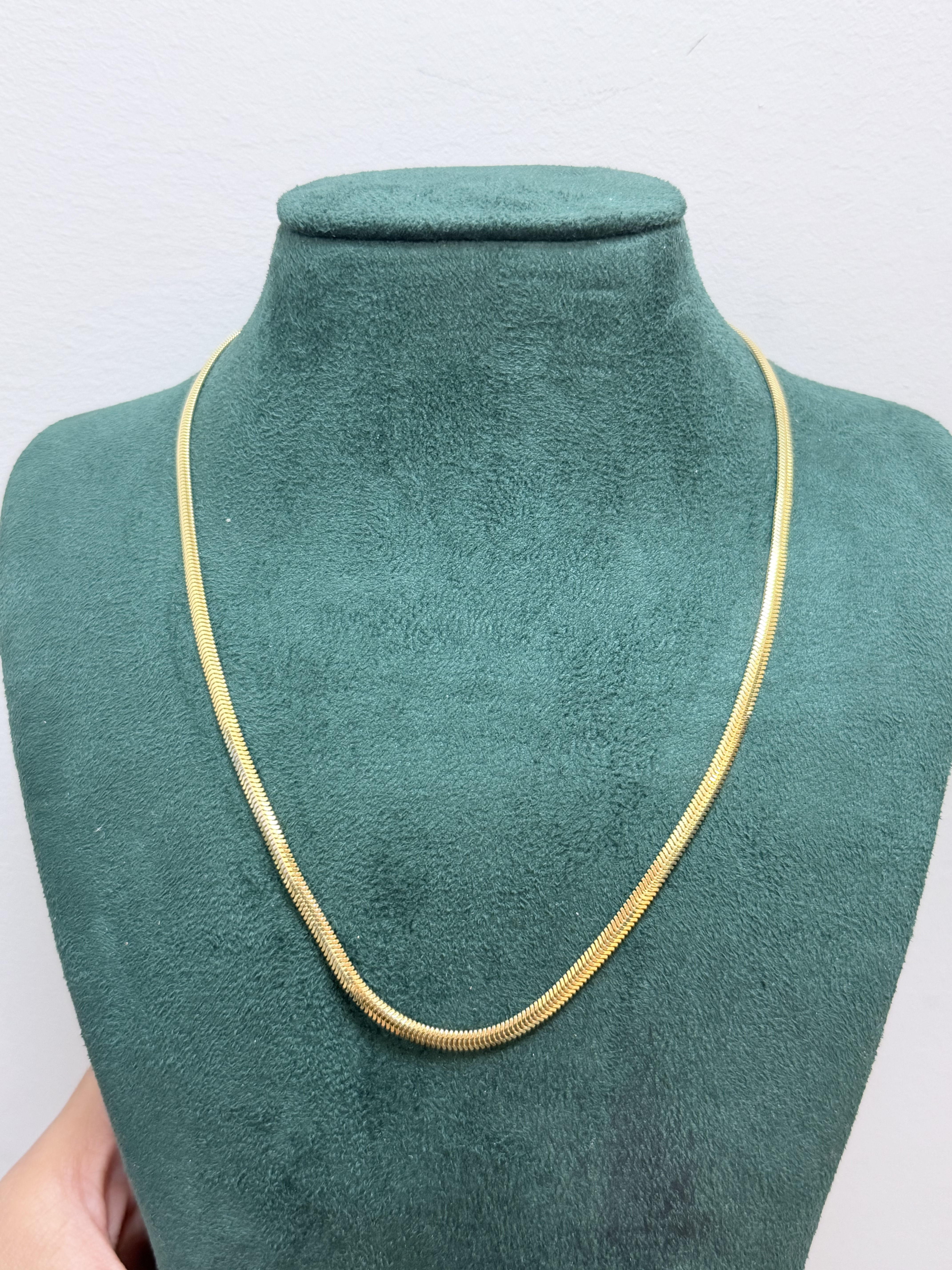 Chain Necklace, 14K Yellow Gold, stock NECK000301