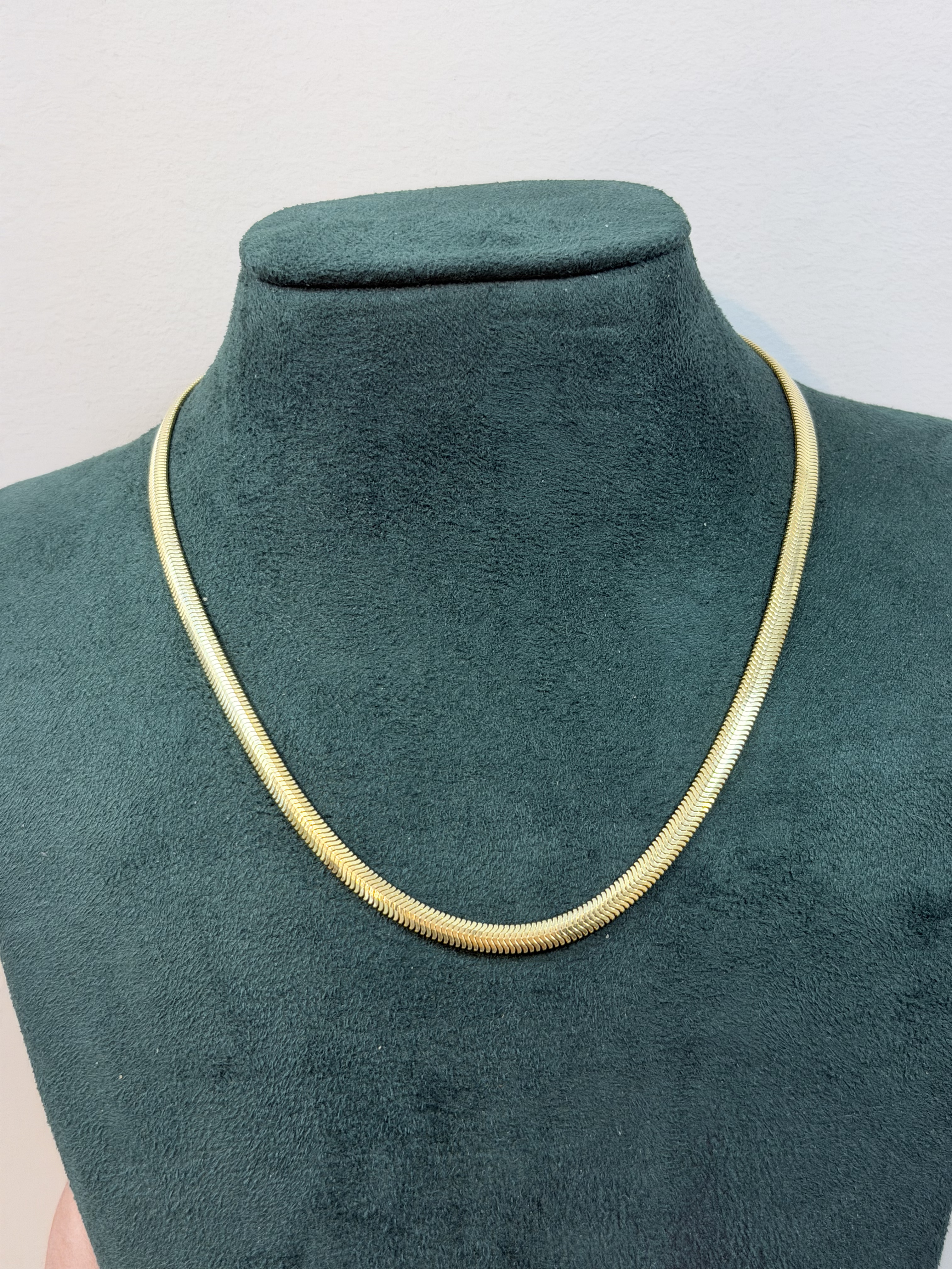 Chain Necklace, 14K Yellow Gold, stock NECK000303