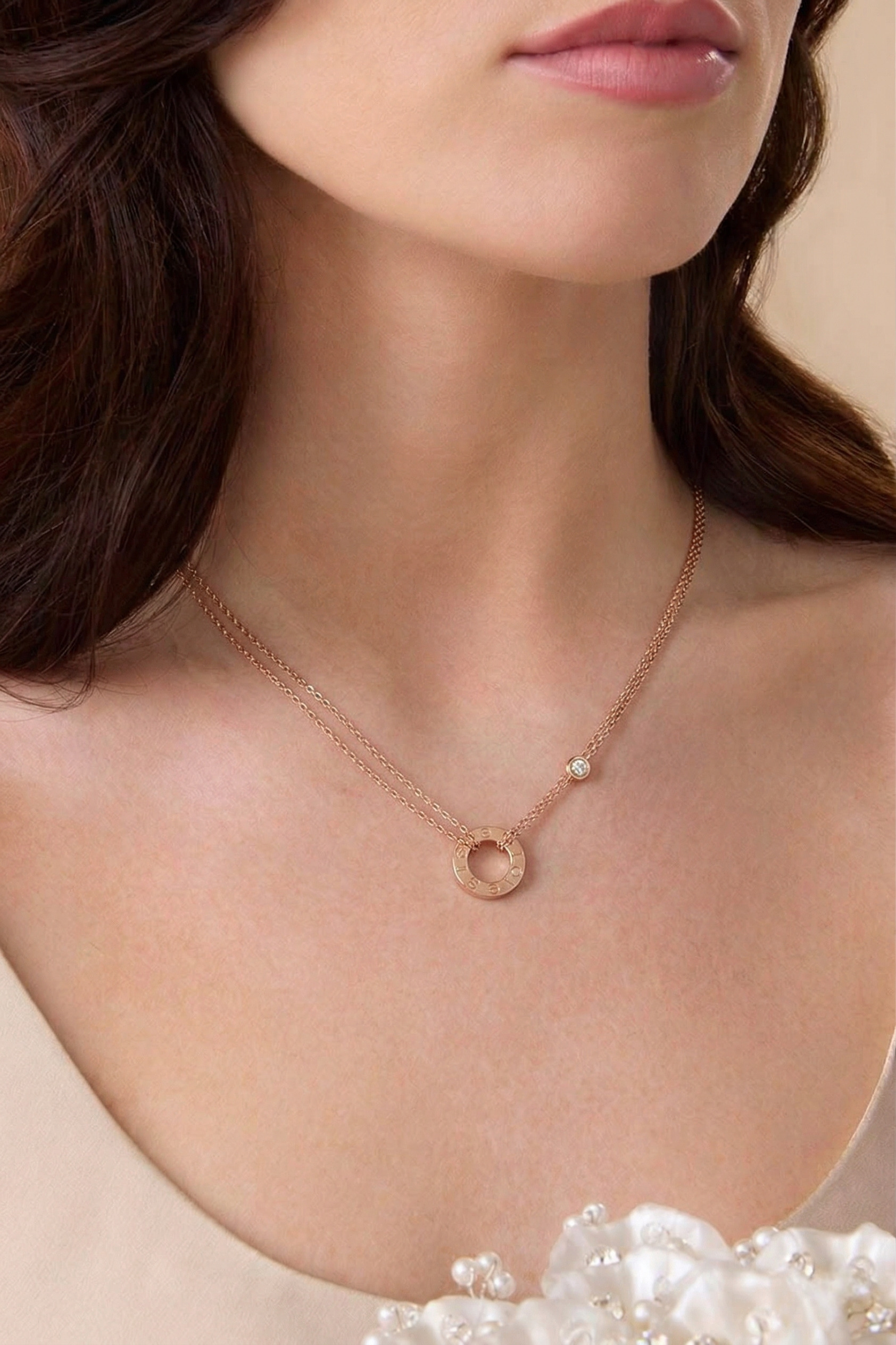 Pendant, 18K Rose Gold, stock 105125