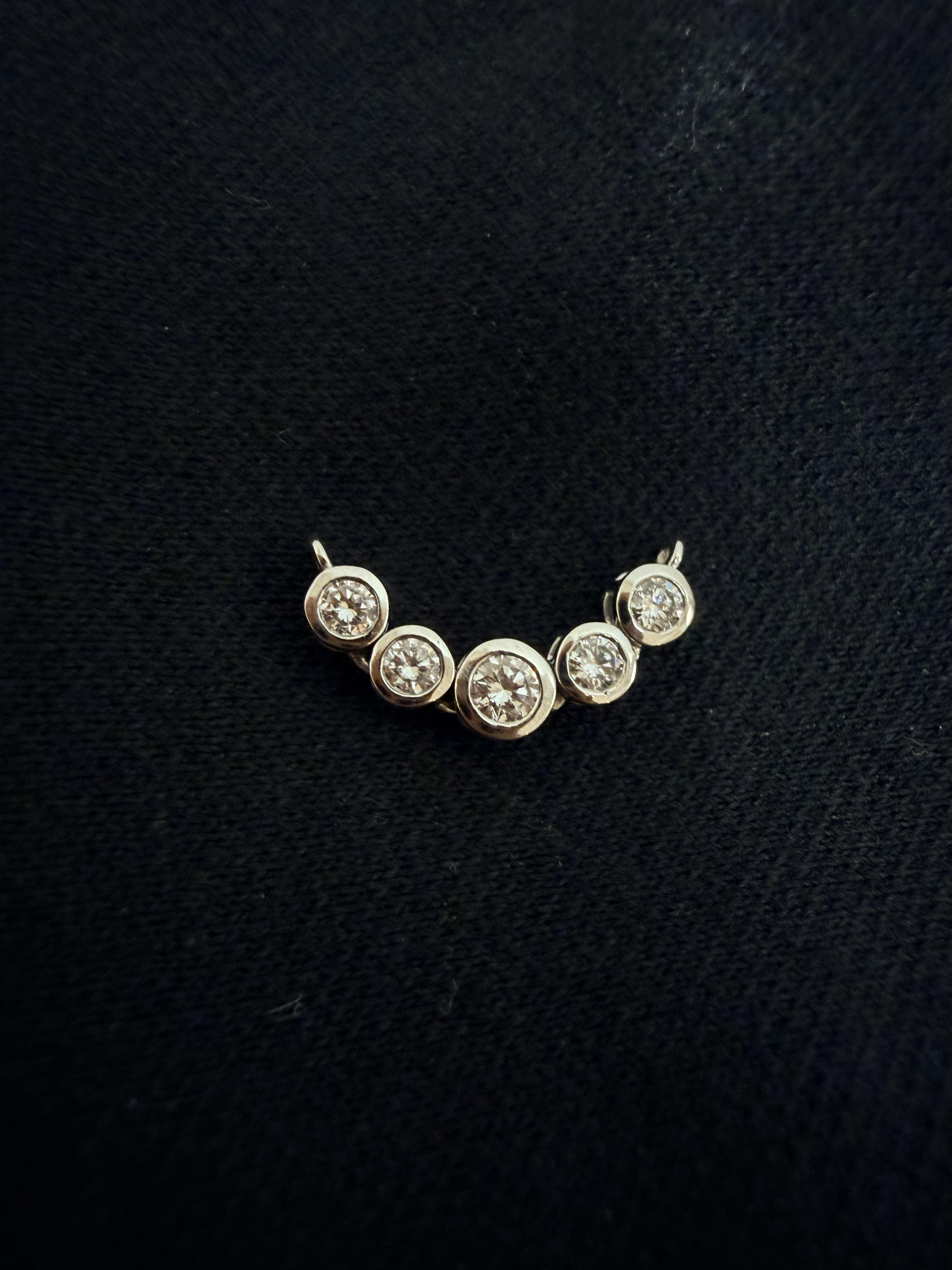 Pendant, 14K White Gold, stock 535304