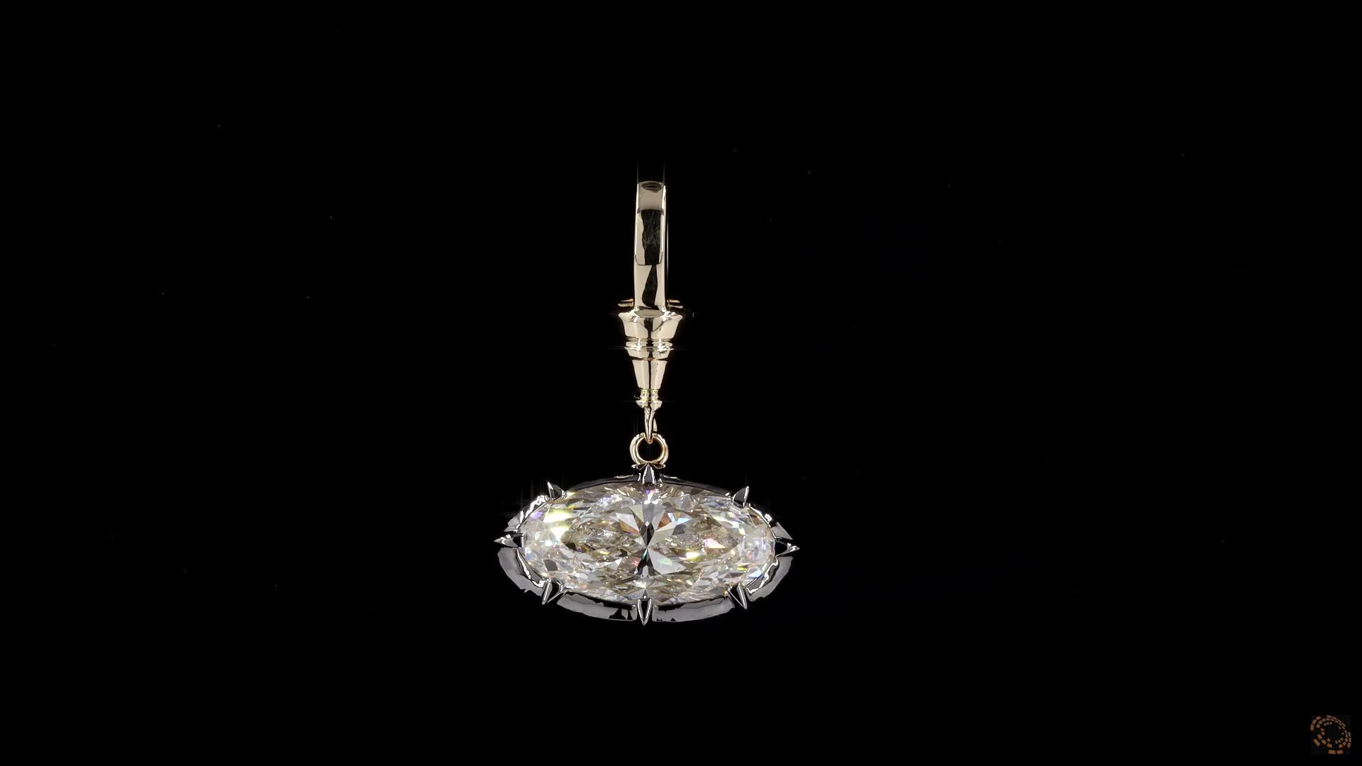 Pendant, 14K Yellow Gold, stock 1647814