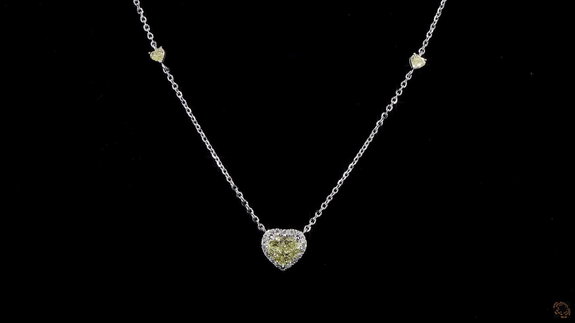 Fancy Shape Pendant, 14K White Gold, stock 1512930