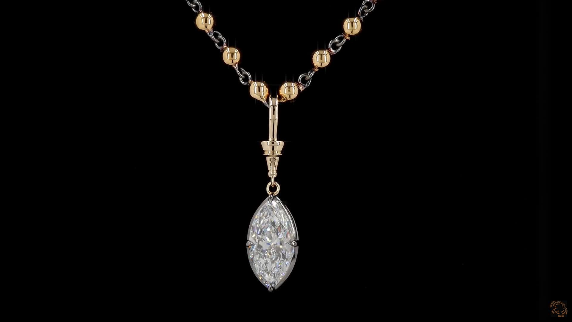 Fashion Pendant, 14K Yellow Gold, stock 1919854
