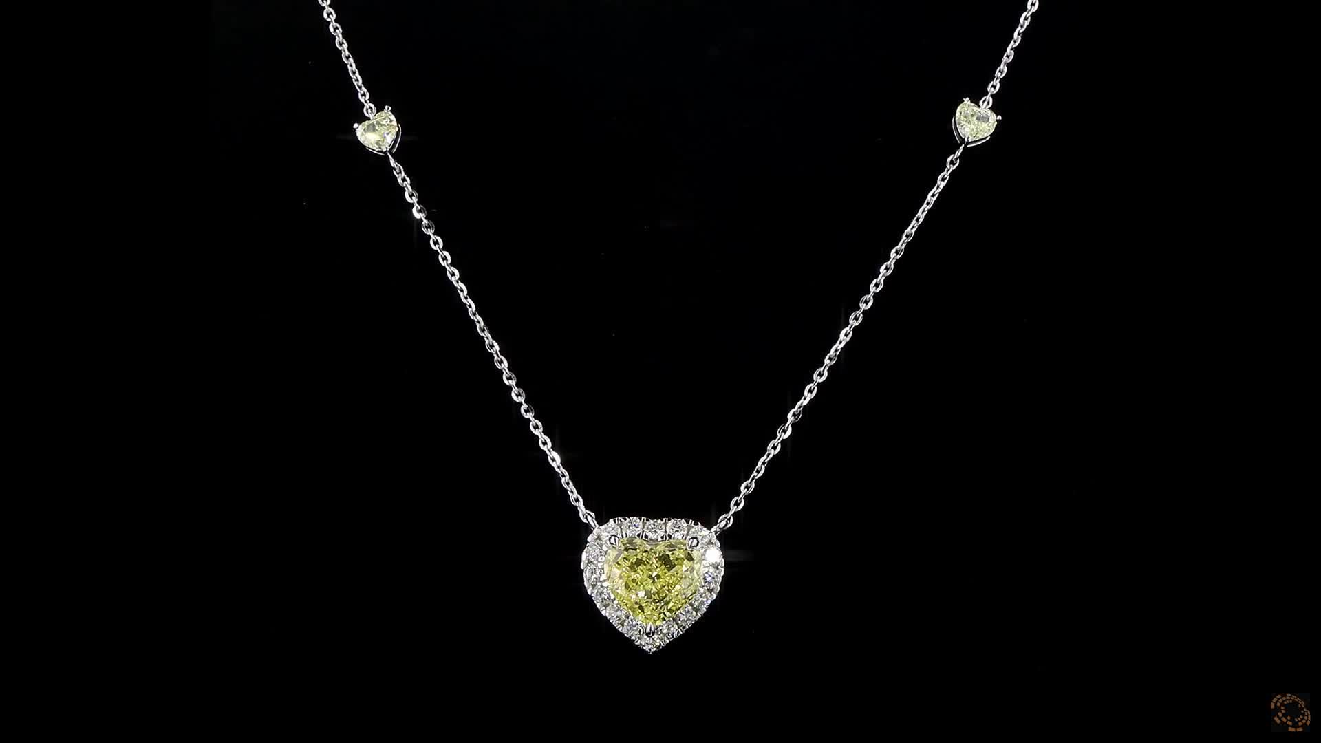 Fancy Shape Pendant, 14K White Gold, stock 1512940