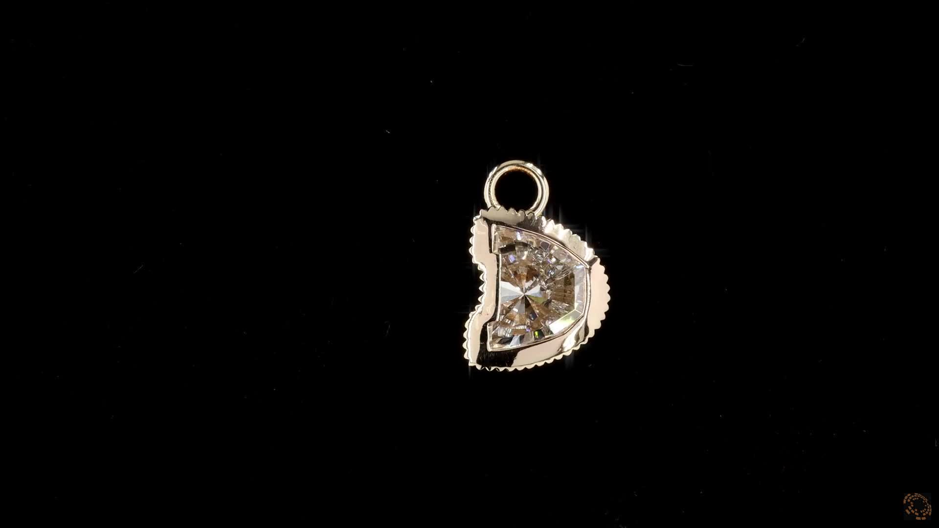 Fashion Pendant, 14K Yellow Gold, stock GD-1425