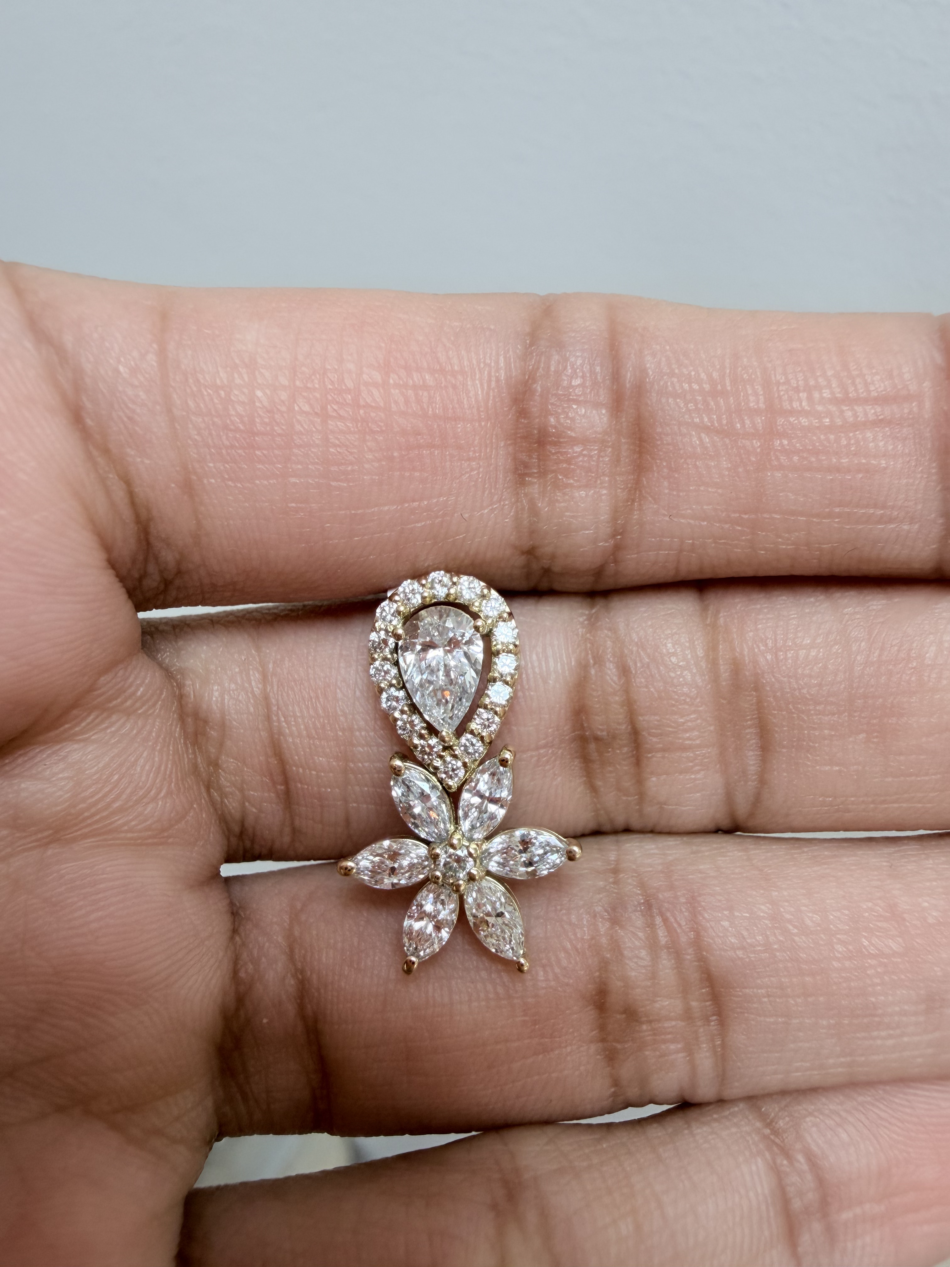 Pendant, 14K Yellow Gold, stock Pen00053