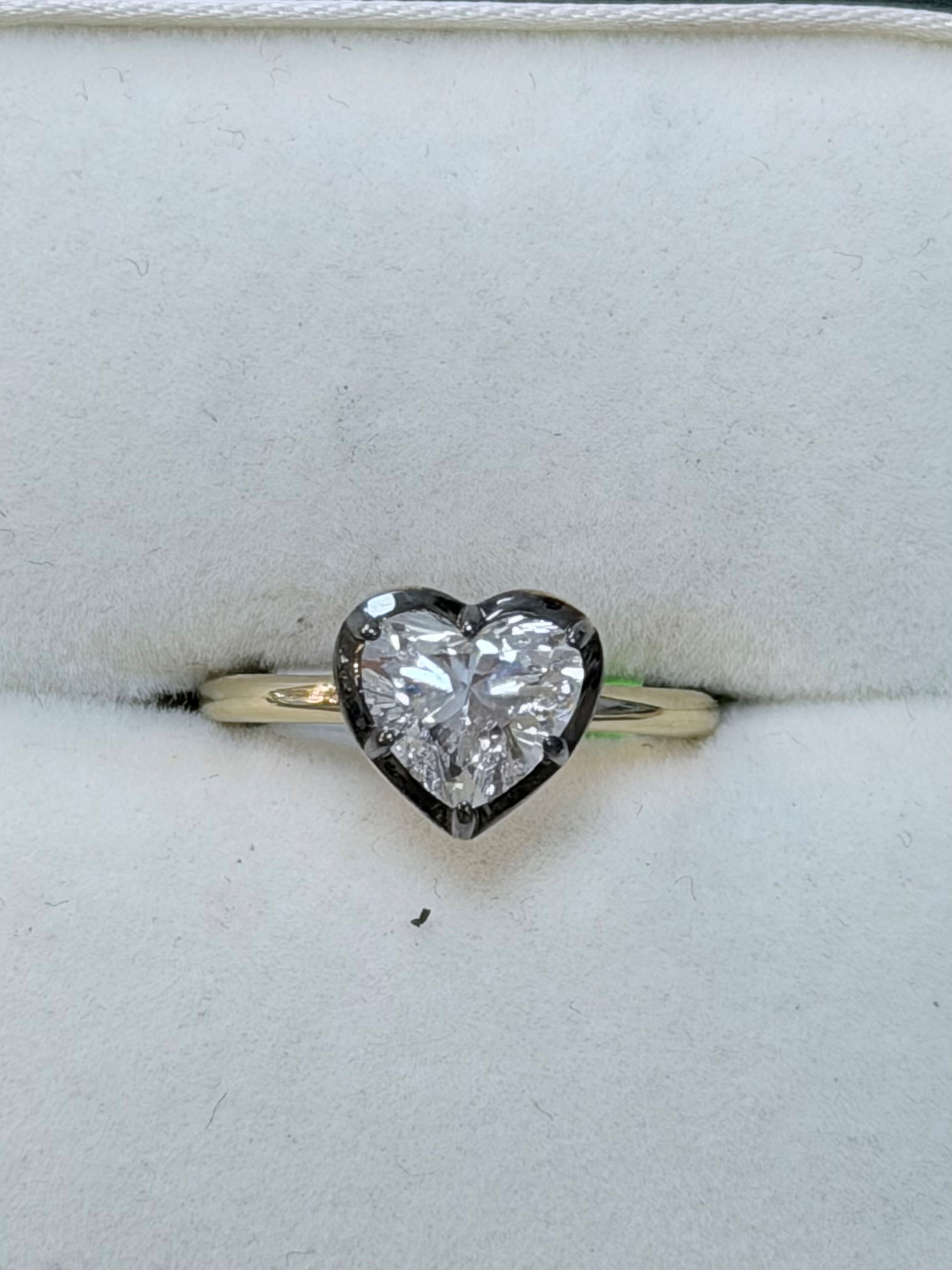 Solitaire Engagement Ring, 14K Yellow Gold, stock 1005582