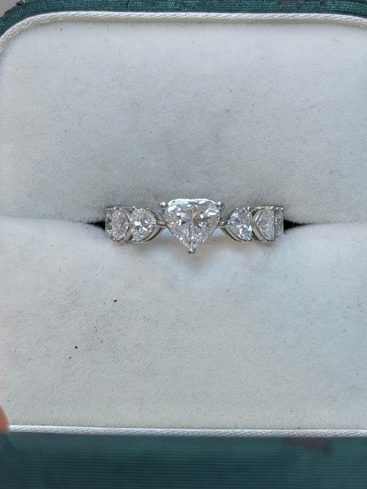 Eternity Band, 14K White Gold, stock 709862