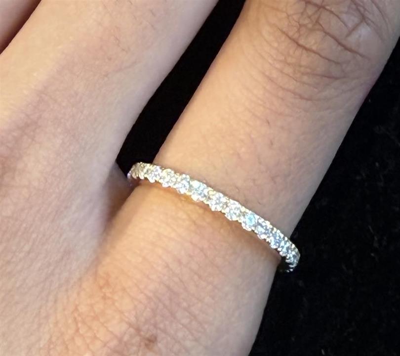 Eternity Band, 14K Yellow Gold, stock 937854