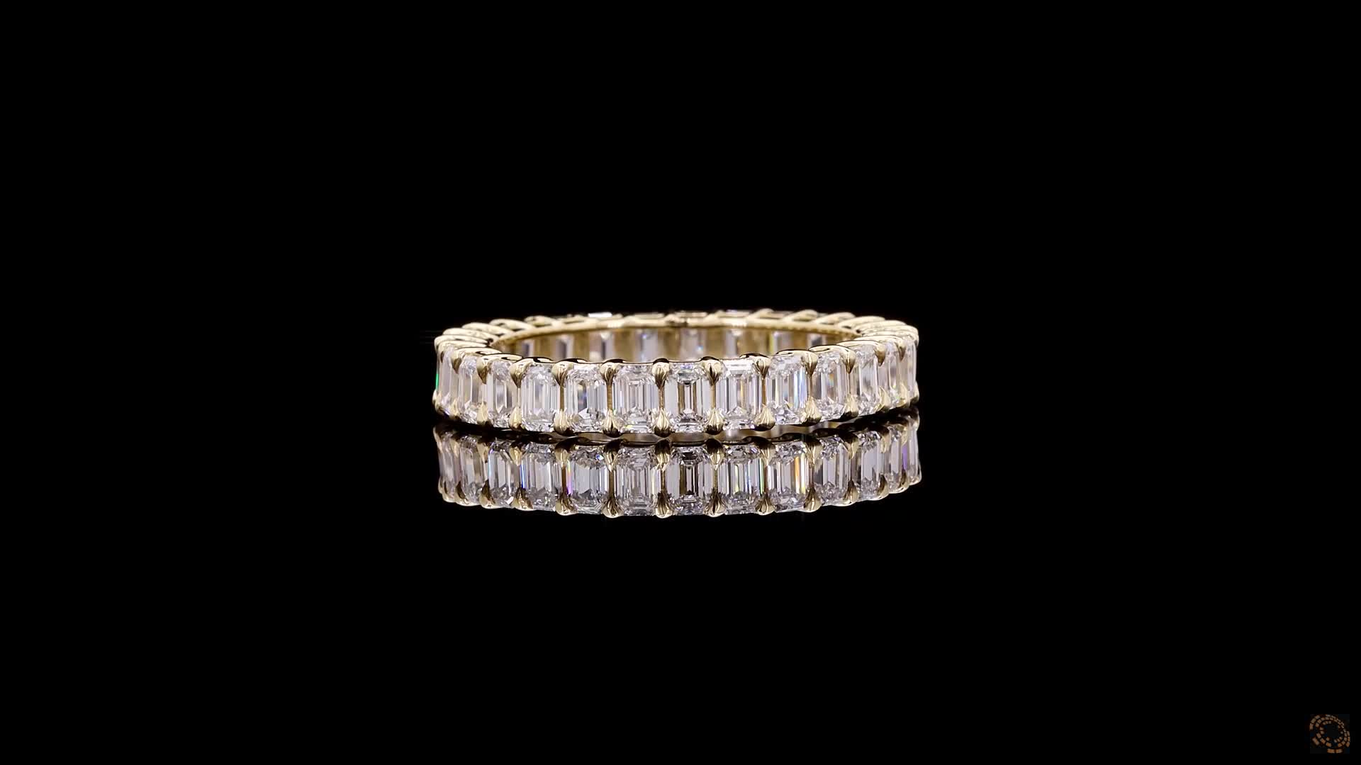 Eternity Band, 14K Yellow Gold, stock EBE-0.15-Y6