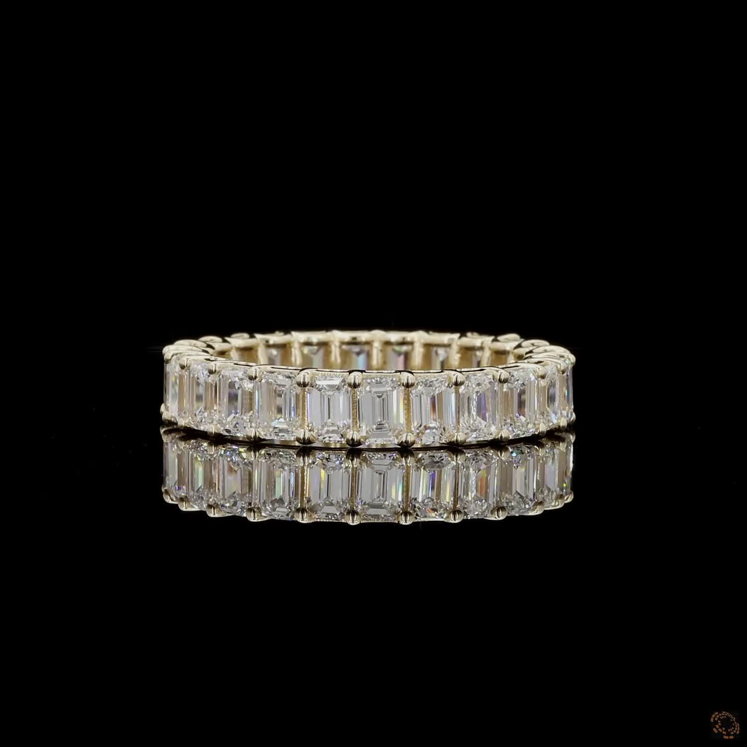 Eternity Band, 14K Yellow Gold, stock EBE-0.4-Y6