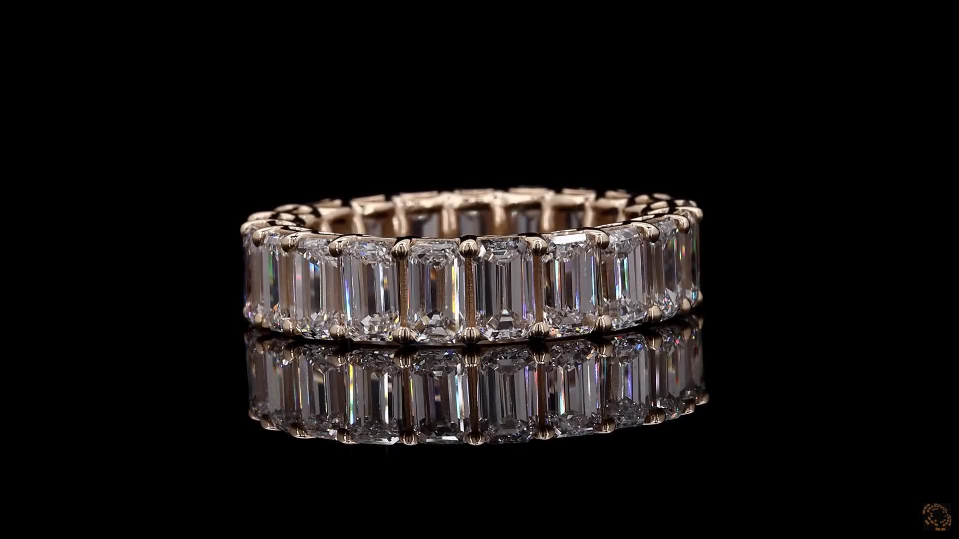 Eternity Band, 14K Yellow Gold, stock EBE-0.9-Y6