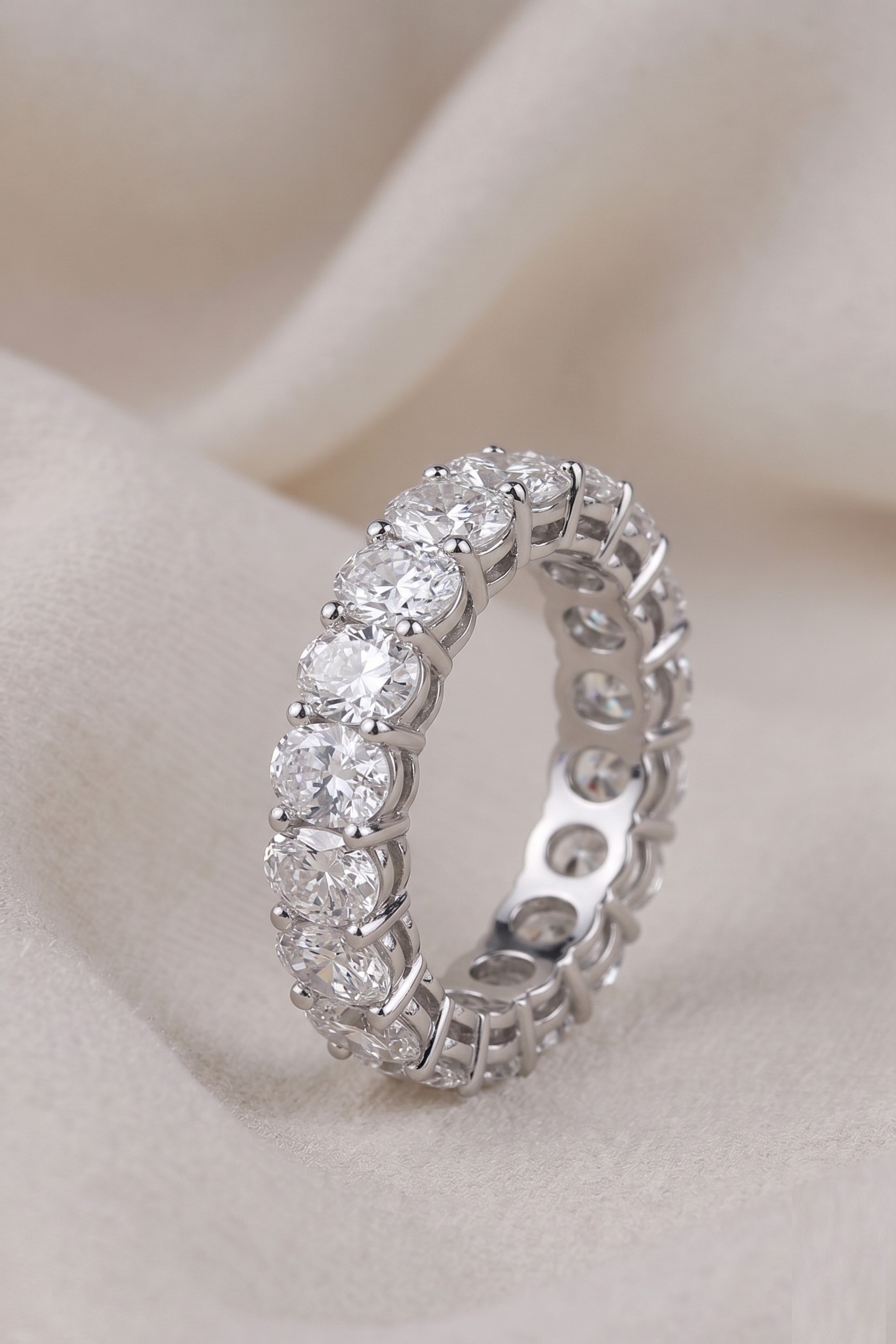 Eternity Band, 14K Yellow Gold, stock ENG00047
