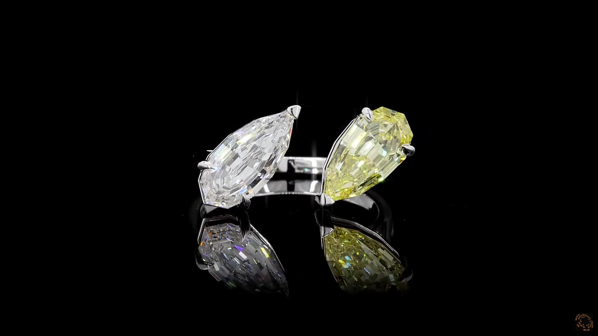Fashion Engagement Ring, 14K White Gold, stock 1985126