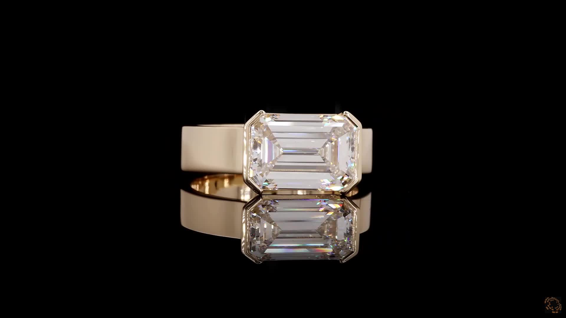Solitaire Engagement Ring, 14K Yellow Gold, stock 2016848